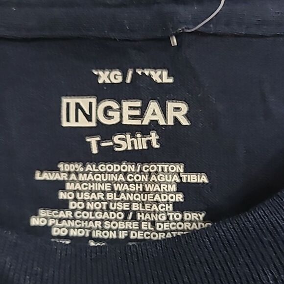 OXYGEN my Drug of Choice NWT Men's XXL Navy Tee Aquatic Addiction Dive T-Shirt - Picture 7 of 7